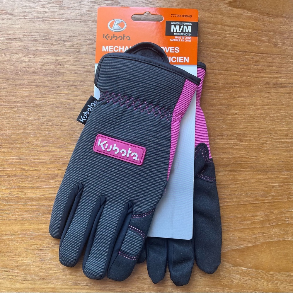 KUBOTA Women’s Mechanic Gloves NWT